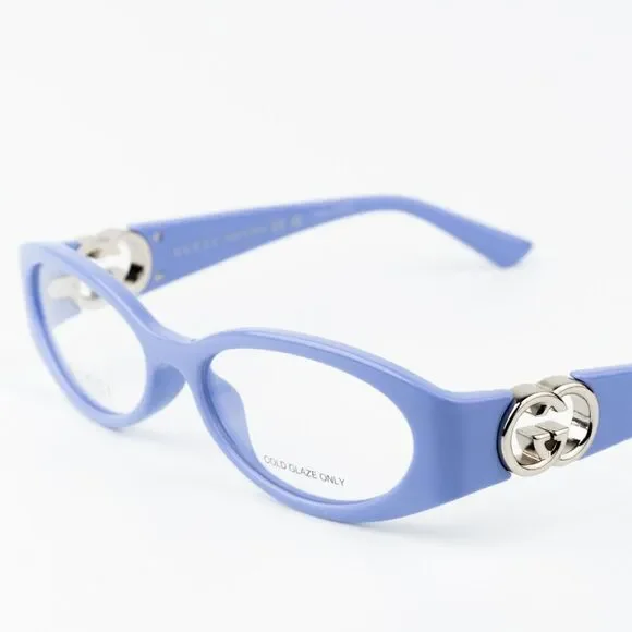 NEW Gucci GG1693O 003 Violet Women Oval Eyeglasses GG 1693O - Picture 4 of 10